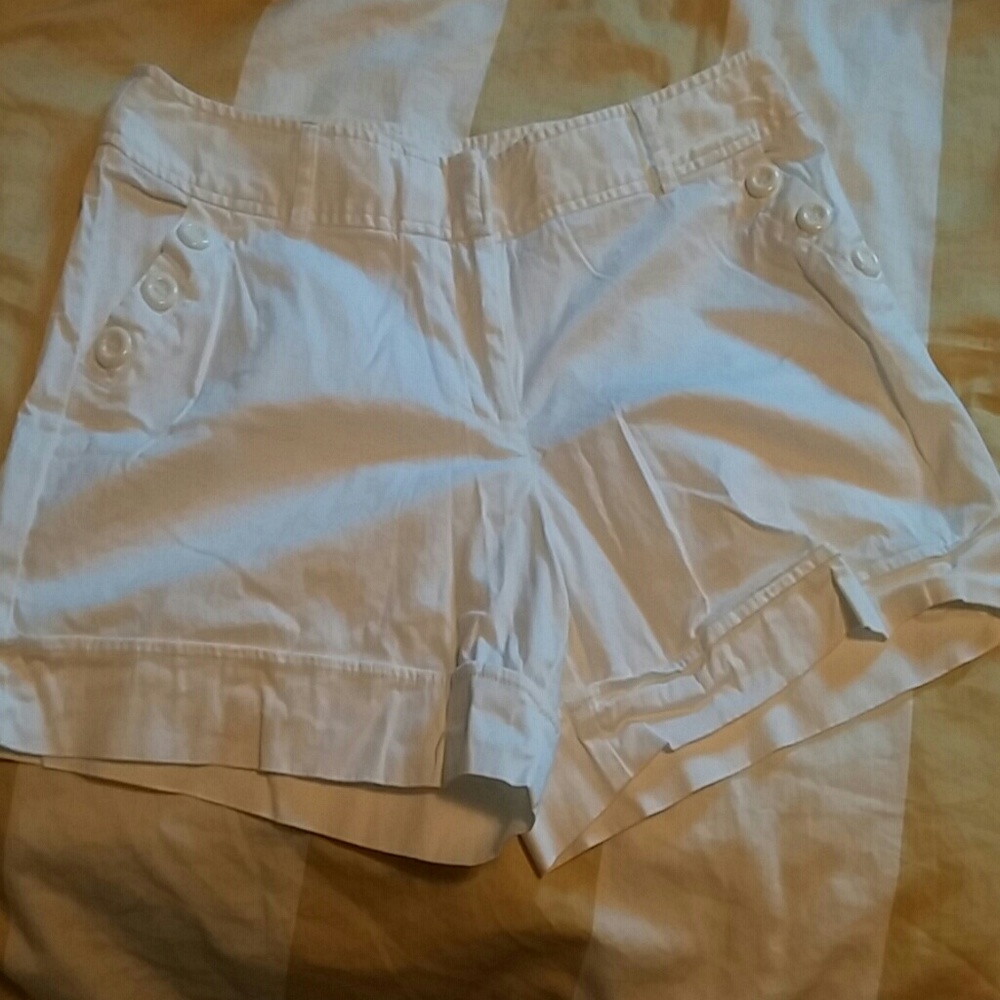 White Shorts
